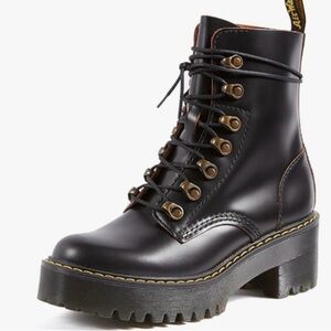 Dr. Martens Leona Black Boot - EUC